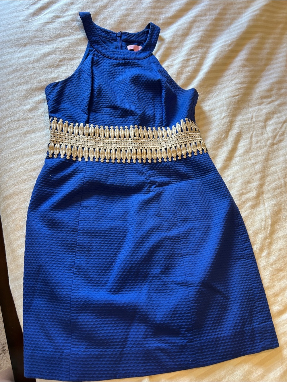 Lilly Pulitzer Ashlyn Shift Dress Royal Blue
